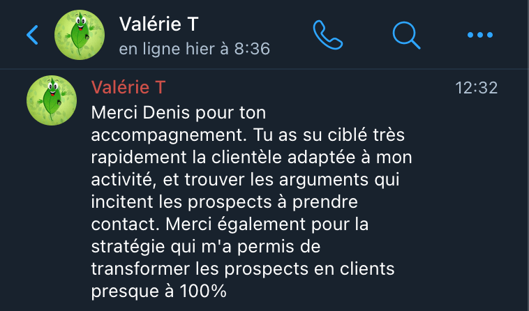temoignage