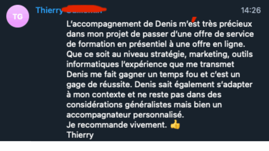 témoignage
